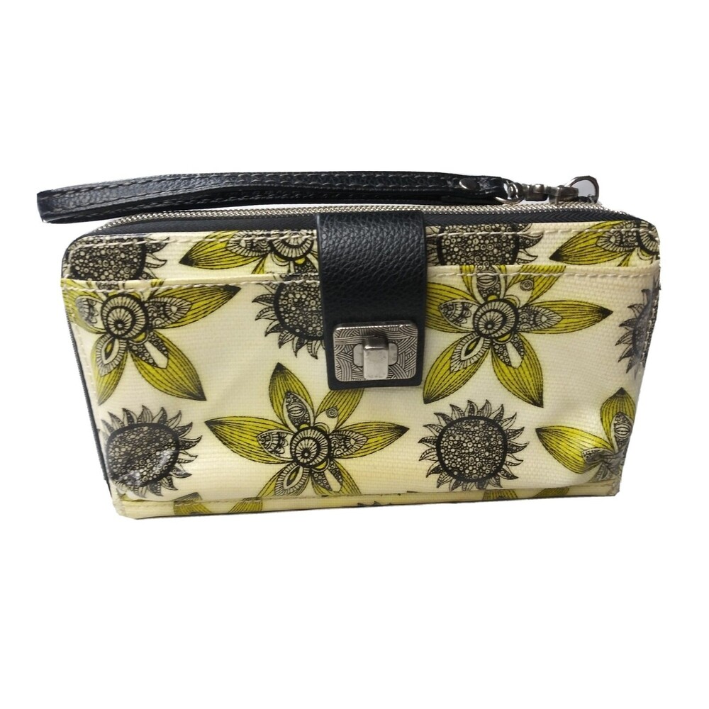 Sakroots Sunshine Spirit Desert Wallet Wristlet Clutch Multicolor PVC Canvas - Picture 3 of 5